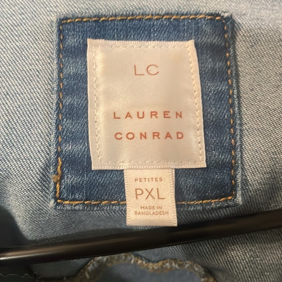 Like new denim jacket. - Picture 2 of 2